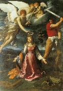 Guido Reni The Martyrdom of St Catherine of Alexandria oil painting